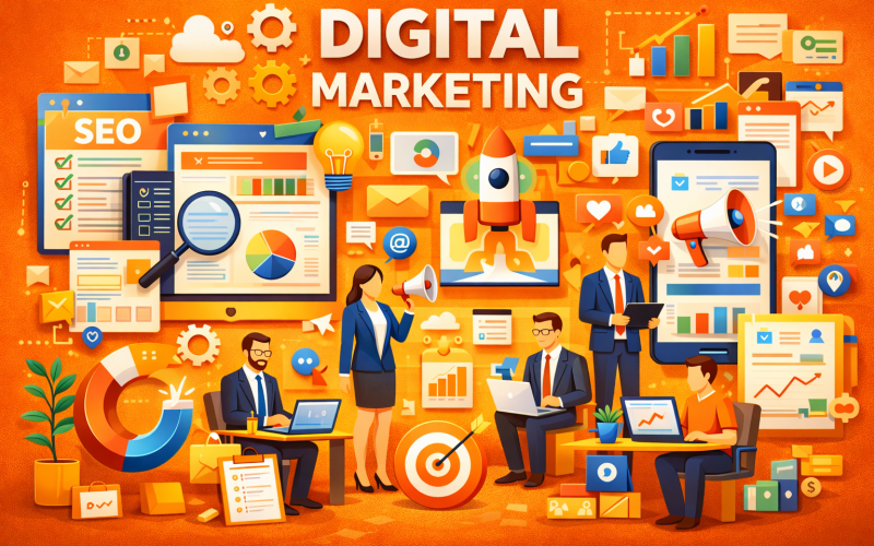 SEO Services, Digital Marketing & Social Media Marketing